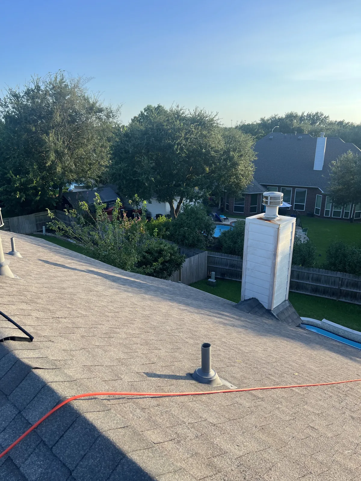 Finished roof in Sugar Land
